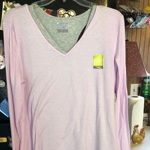 NWT TEK GEAR On The Go Workout Shirt